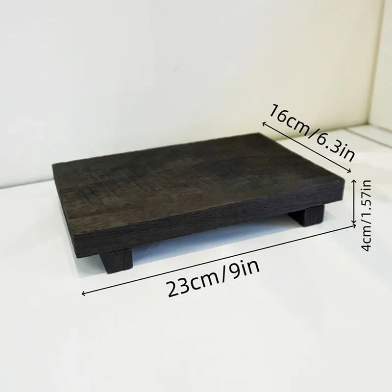 מגש עץ דקורטיבי בעיצוב יוקרתי וטבעי