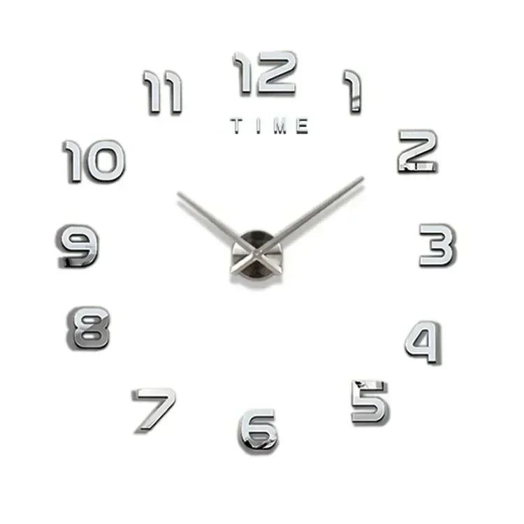 (40 ס"מ) שעון קיר דקורטיבי תלת־ממדי